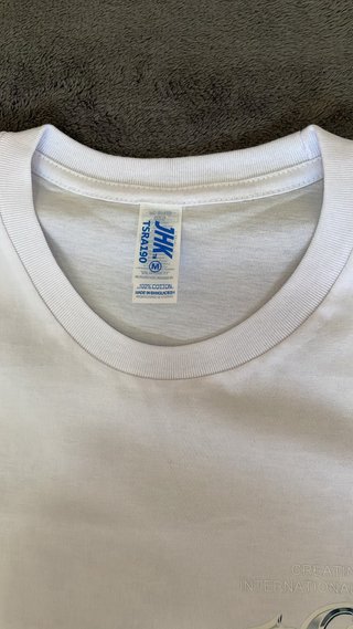 Camiseta blanca hombre