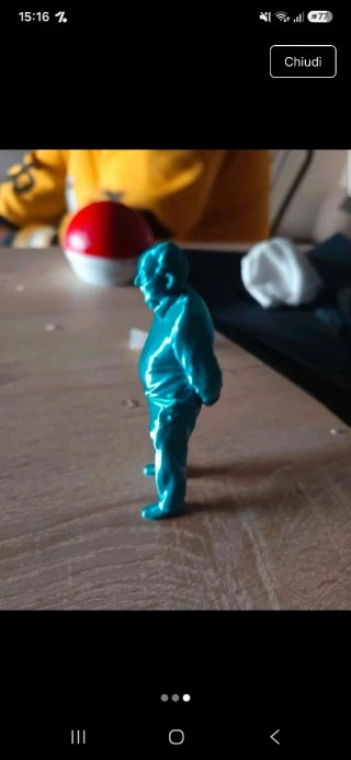 Umarell statuetta