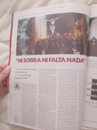 Revista Semana Santa de Zamora IV Estación núm 17