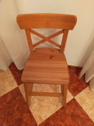 Silla Trona Madera