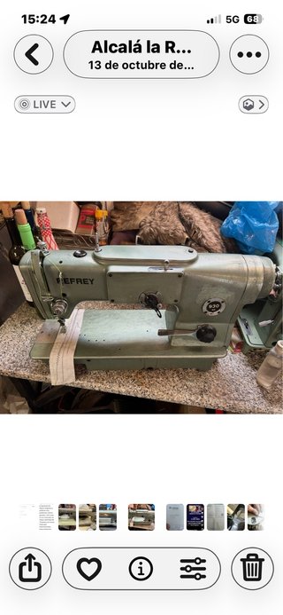 Máquina de coser industrial Refrey 930