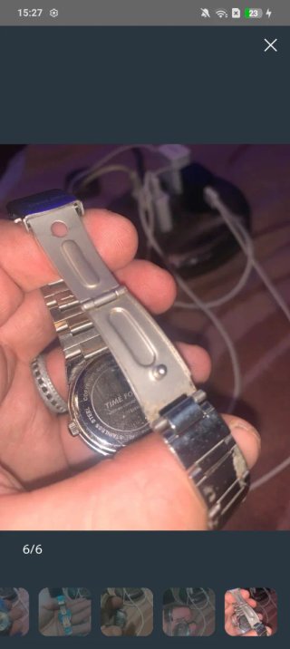 Reloj Time Force Plateado