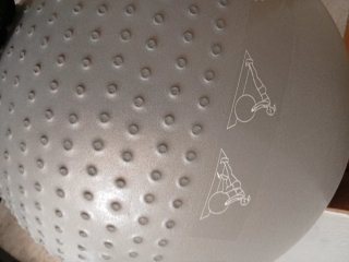 Pelota Pilates 50cm con pinchos masaje