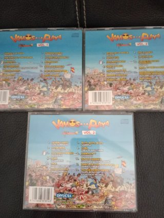 CD Vamos a la Playa Vol. 1, 2, 3