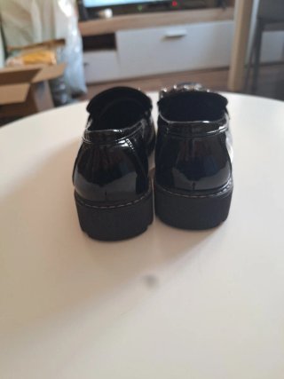 Mocasines charol Lilley negros talla 37