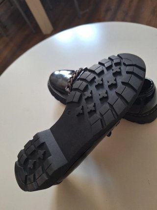 Mocasines charol Lilley negros talla 37