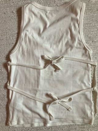 Camiseta tejido combinado