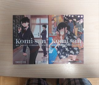 Mangas 1 y 2 Komi-san no puede comunicarse