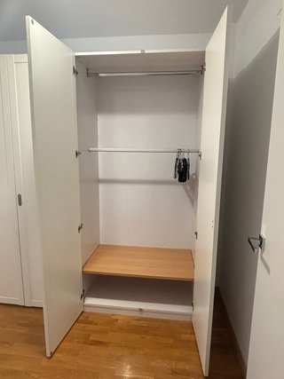 Armario blanco lacado 4 puertas