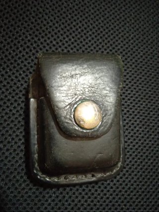 Funda de cuero para mechero Zippo