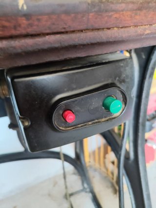 Máquina de coser Singer industrial 133K13 Vintage