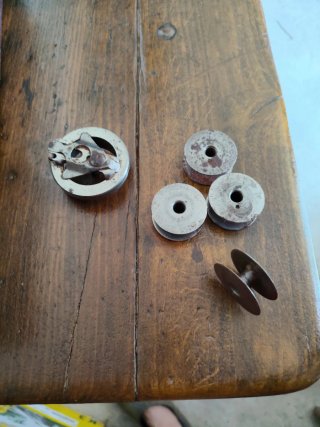 Máquina de coser Singer industrial 133K13 Vintage