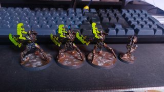 Warhammer 40k Necron Skorpekh Destroyers dipinti