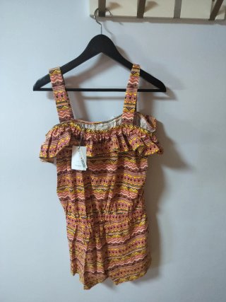 Mono corto estampado étnico