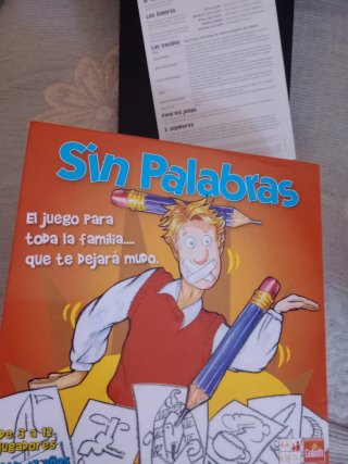Juego de mesa Sin Palabras