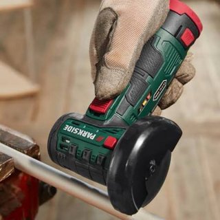 Mini Amoladora Parkside 12v disco 76mm