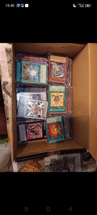 Scatolone Lotto carte Yu-Gi-Oh!