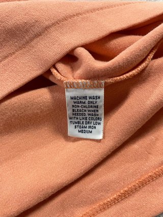 Polo Ralph Lauren Vintage L Salmón Retro Y2K