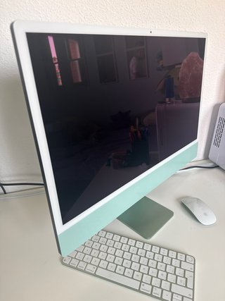 iMac 24 M1 Verde con Touch ID