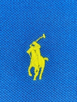 Polo Ralph Lauren Azul Talla L Archive Retro