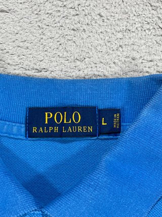 Polo Ralph Lauren Azul Talla L Archive Retro