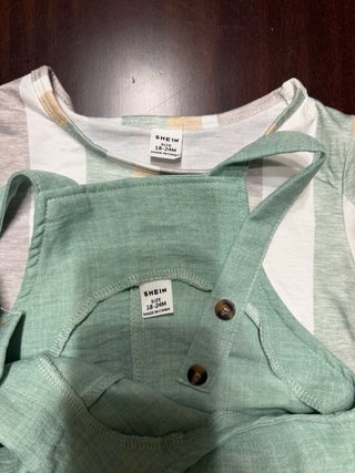 Peto y camiseta Shein 86