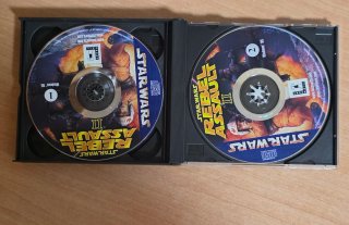 Star Wars Rebel Assault I & II PC CD