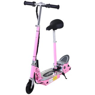 Monopattino Elettrico per Bambino con Sedile Rosa