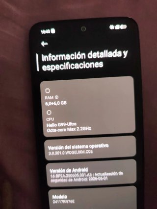 OFERTA! Xiaomi Redmi Note 14 HyperOS