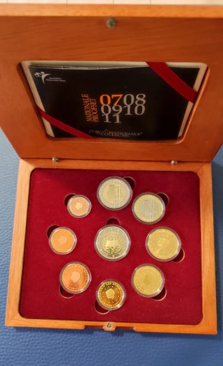 Nationale Proofset- estuche proof holanda 2007