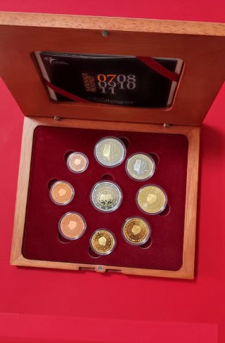 Nationale Proofset- estuche proof holanda 2007
