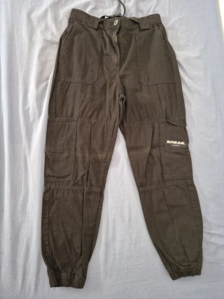 Pantalones cargo negros