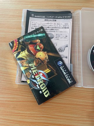 METROID PRIME NINTENDO GAME CUBE