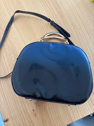 Borsa elegante nera per uomo