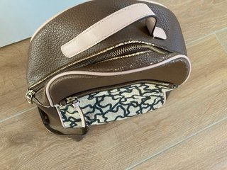 Mochila Tous Mujer Marrón y Beige