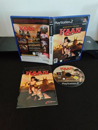 PS2 Kaan - Barbarian's Blade Jogo Completo
