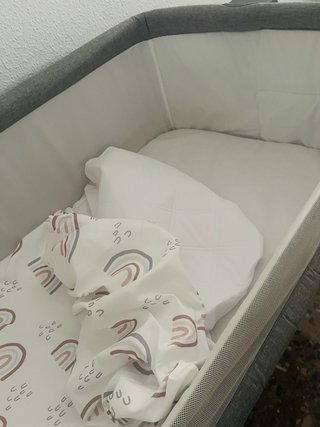 Minicuna Kinderkraft gris