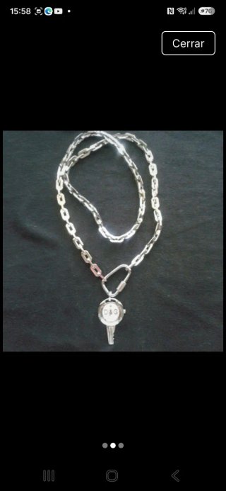Collar Dolce & Gabbana con colgante de llave