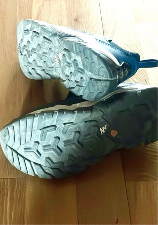 Zapatillas Trekking Niños Azul/Negro