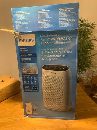 Purificador de aire Philips blanco