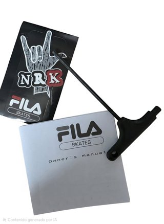 Patines en línea Fila Talla 40 Negros