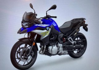 BMW F 750 GS Azul San Marino Metalizado.