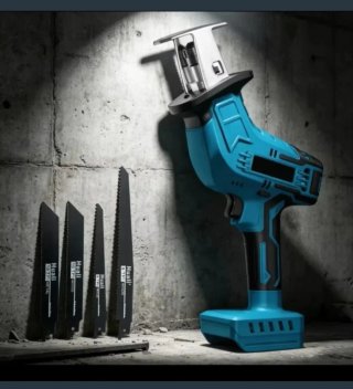 Sierra Sable Portátil Recargable (2 Baterías)