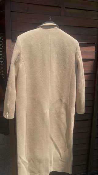 Gabardina Zara Beige Larga