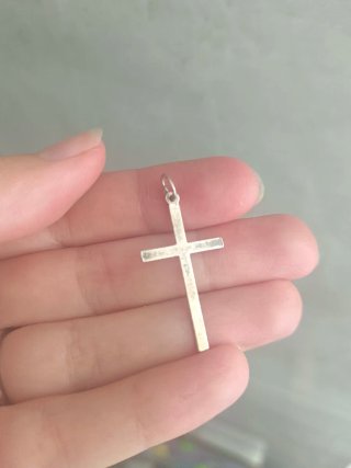Colgante Cruz Plata