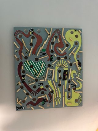 Juego 4 Laberintos Madera