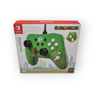 MANDO CON CABLE POWER A PARA NINTENDO SWITCH YOSHI + CAJA