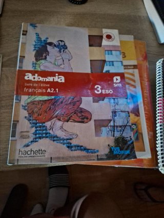Adomania, Français A2.1, 3 ESO. Livre de l'élève