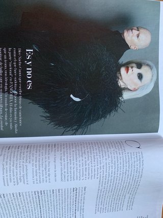 Alaska y Mario Vaquerizo. Revista TELVA mayo 2026