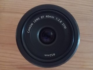 Objetivo Pancake Canon EF 40mm f/2.8 STM